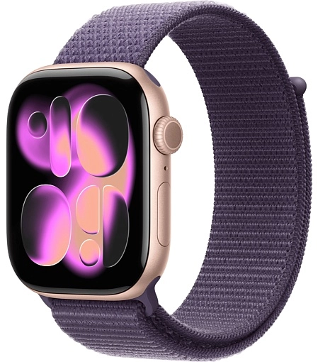 Apple Watch Series 11 Sport Loop 46 мм, розовое золото